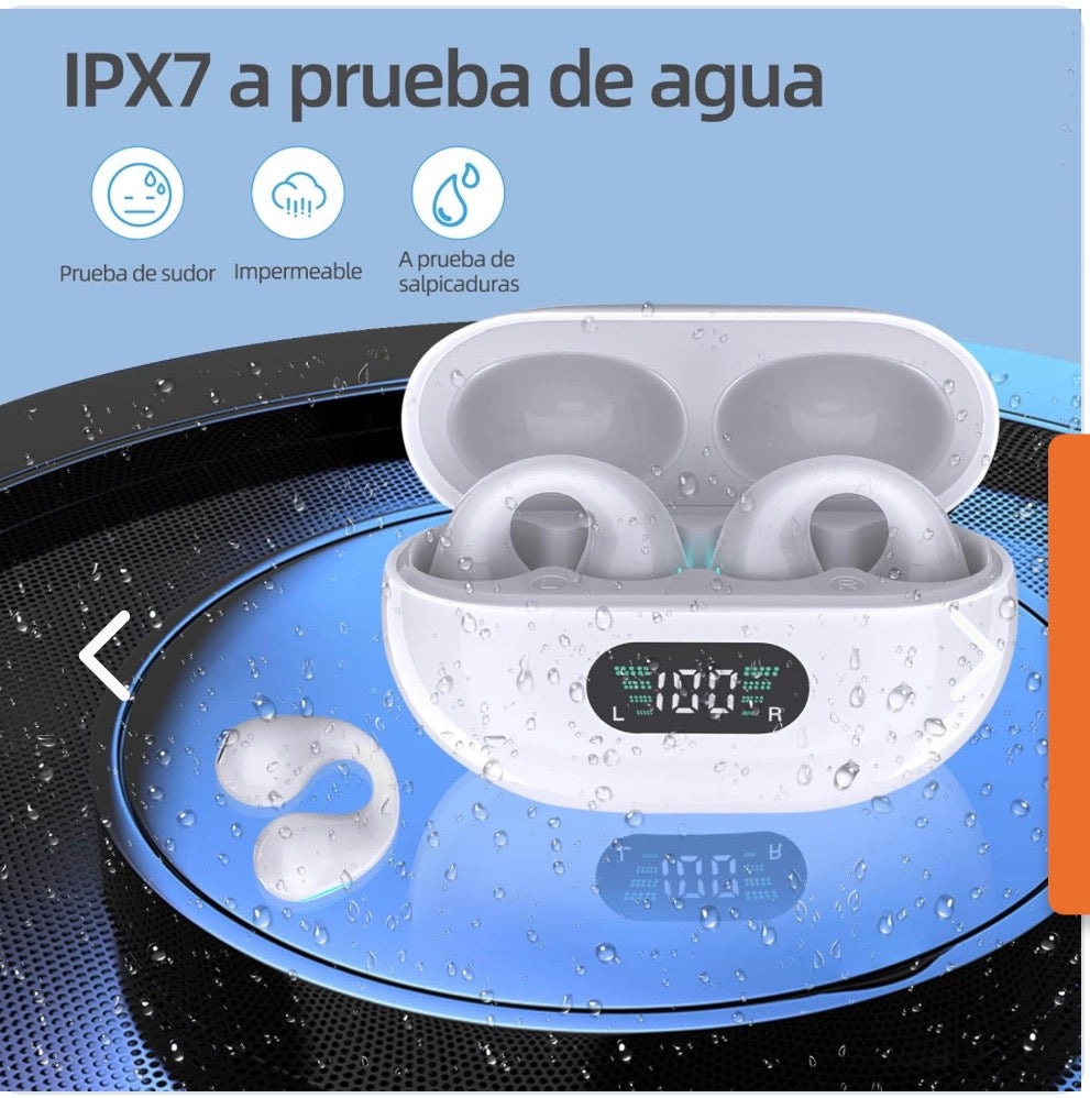 Audifonos Inalambricos IPX7 Pantalla LED