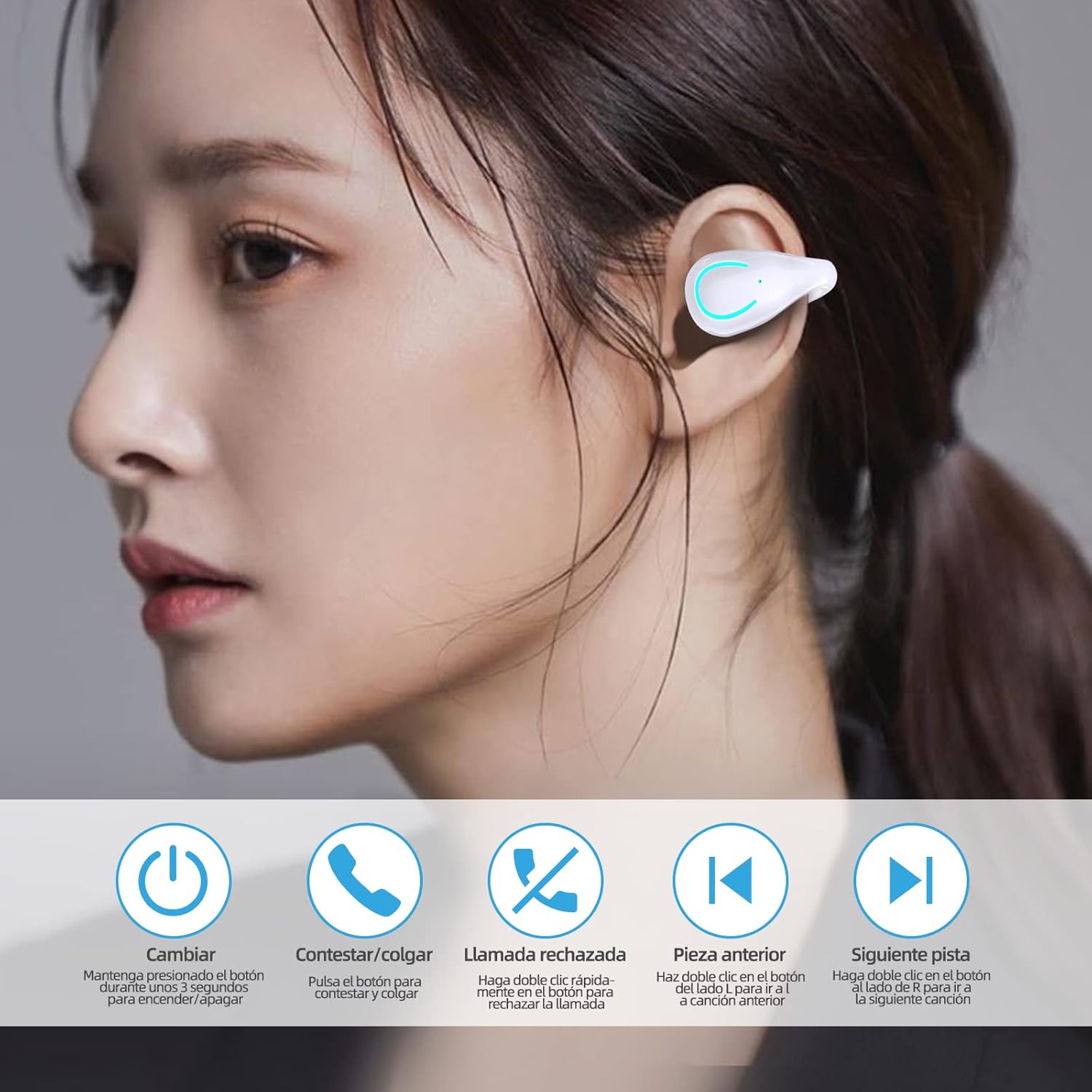 Audifonos Inalambricos IPX7 Pantalla LED